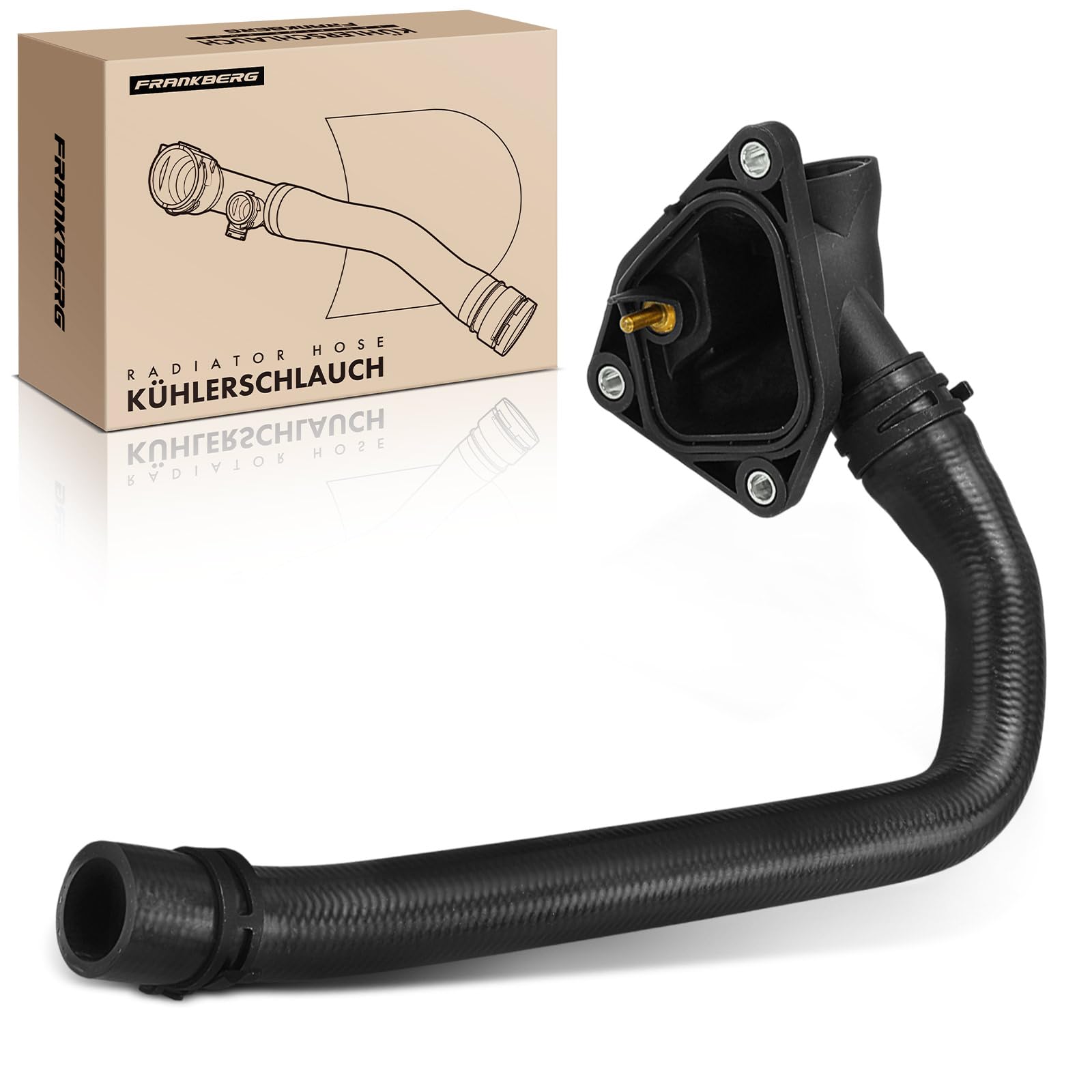 Frankberg Durite de radiateur, durite de liquide de refroidissement EPDM