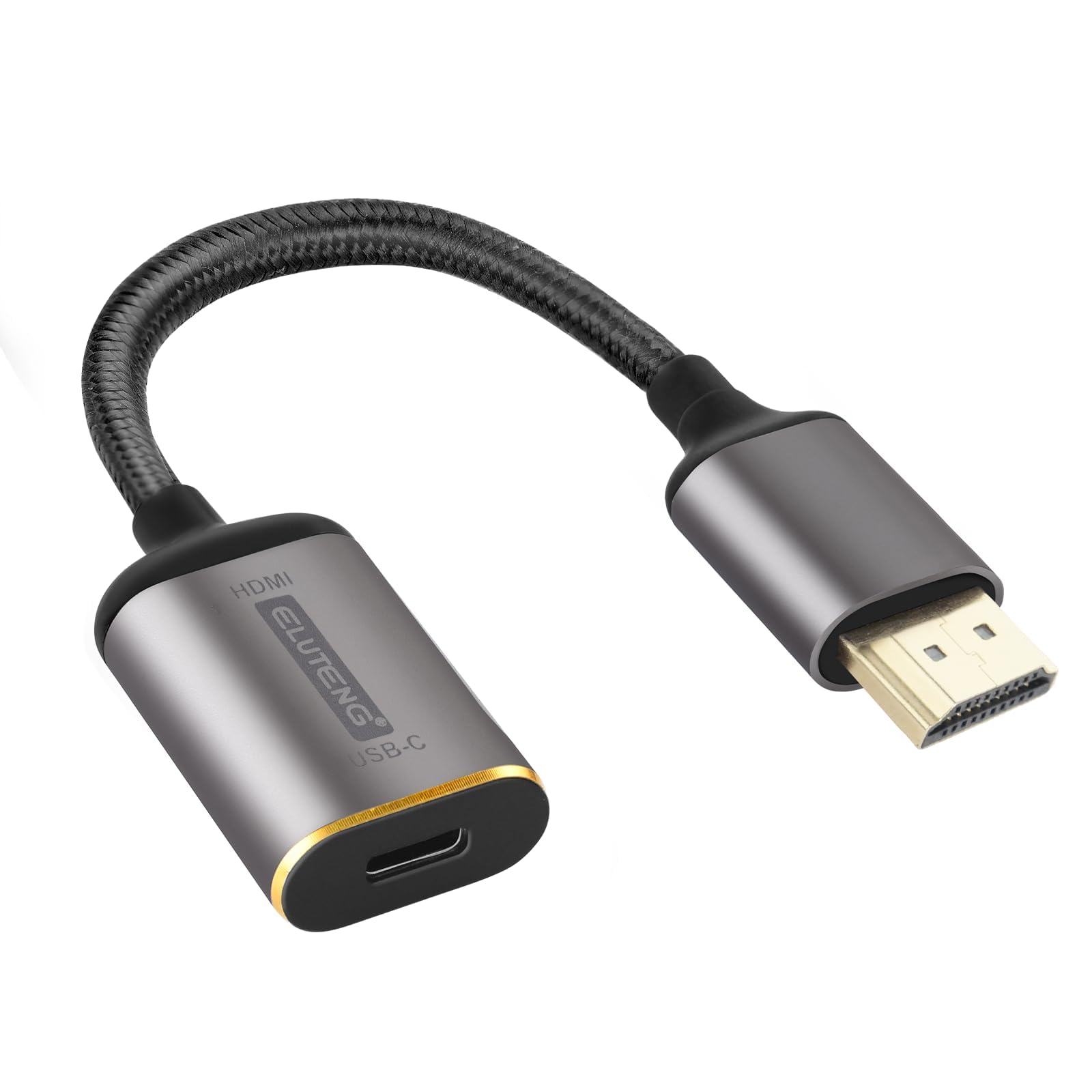 Amazon.co.jp: ELUTENG USB C メス から HDMI オス 変換ケーブル 4K