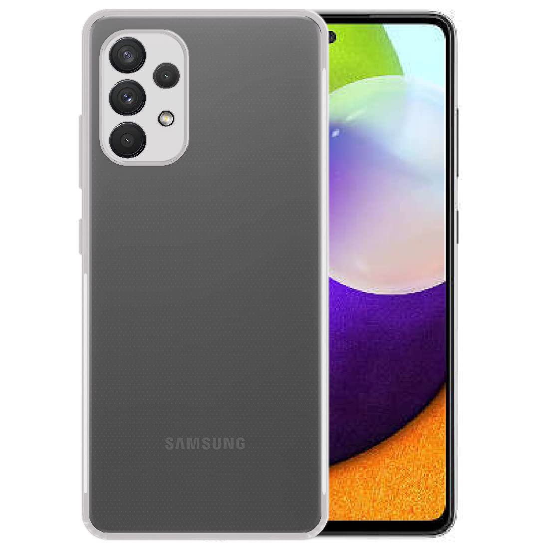 Amazon Brand - Solimo Anti Dust Plug Mobile Cover (Soft & Flexible Back case), for Samsung Galaxy A52 (Transparent) (B098PCLZVW) Amazon Price History, Amazon Price Tracker