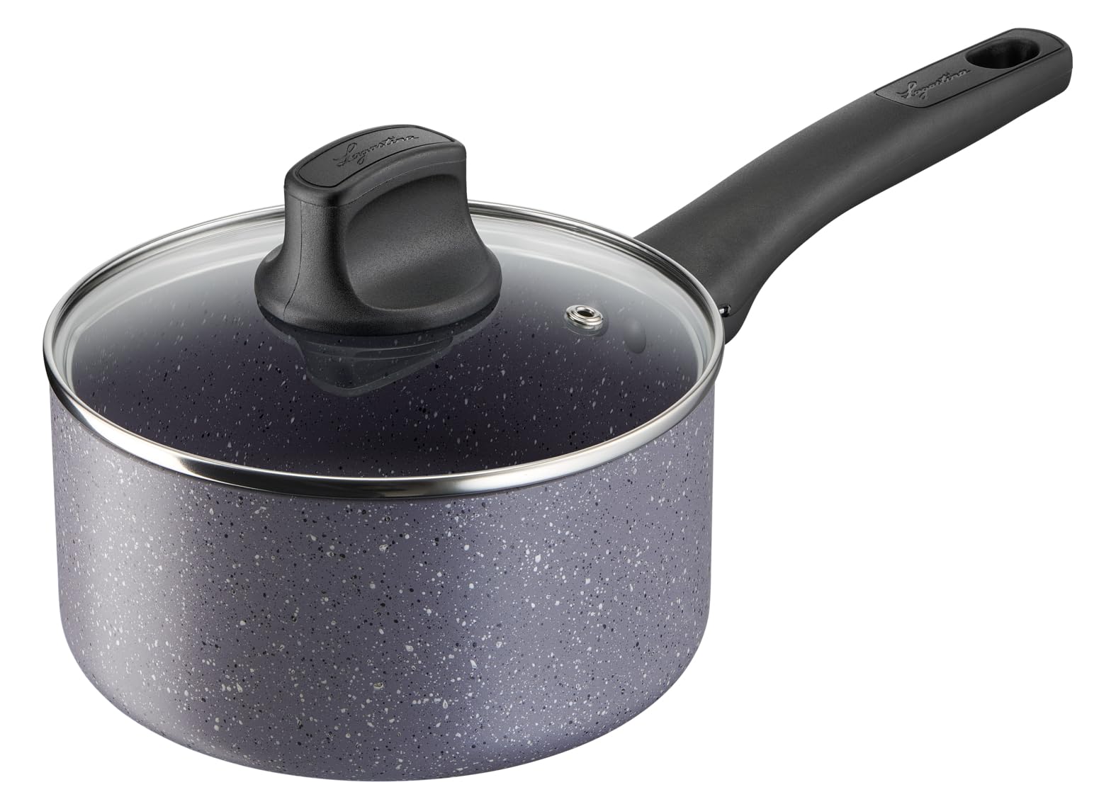 Lagostina Cucina Green Set di Pentole Antiaderenti, 8 Pezzi, 2 Padelle 24, 28 cm, Casseruola Manico Lungo 18cm, Casseruola Fonda 24cm, Wok 28cm, 3 Coperchi 18, 24, 28 cm, Anche Induzione