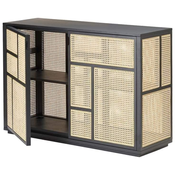Image of Cane Masters Rattan Cane Roll for Furniture Mesh Webbing Mat Roll for Basket Chair Cabinet Almirah Decoration Weaving Furnishing (18X18)