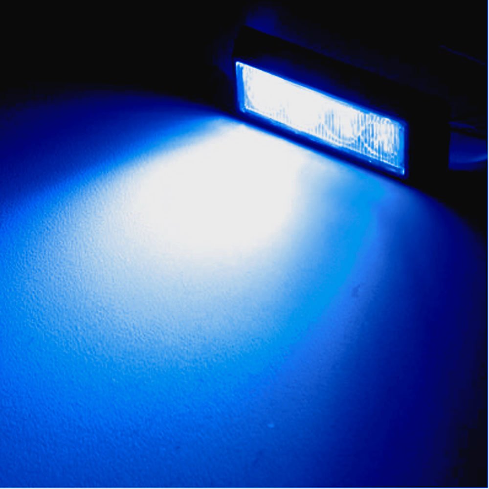 Super Bright 4 LED Strobe Light Head 1 Watt Blue 851 Strobe Light