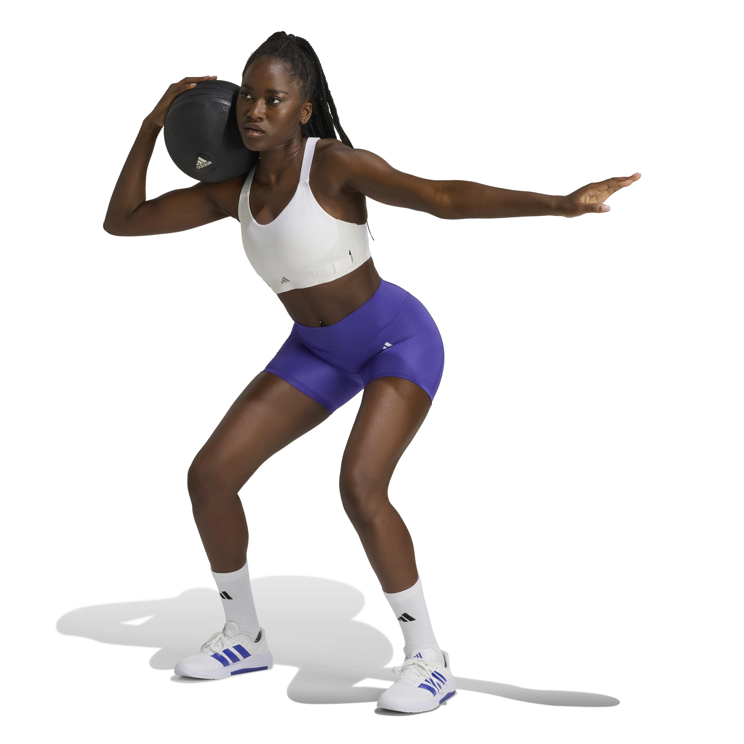 adidas Optime Essentials Workout Short Leggings - Rajstopy Kobiety