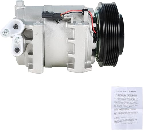 waltyotur Reemplazo del compresor de CA del AC para Nissan Rogue 2.5L CO 11200C 92600JM01C 2008-2013