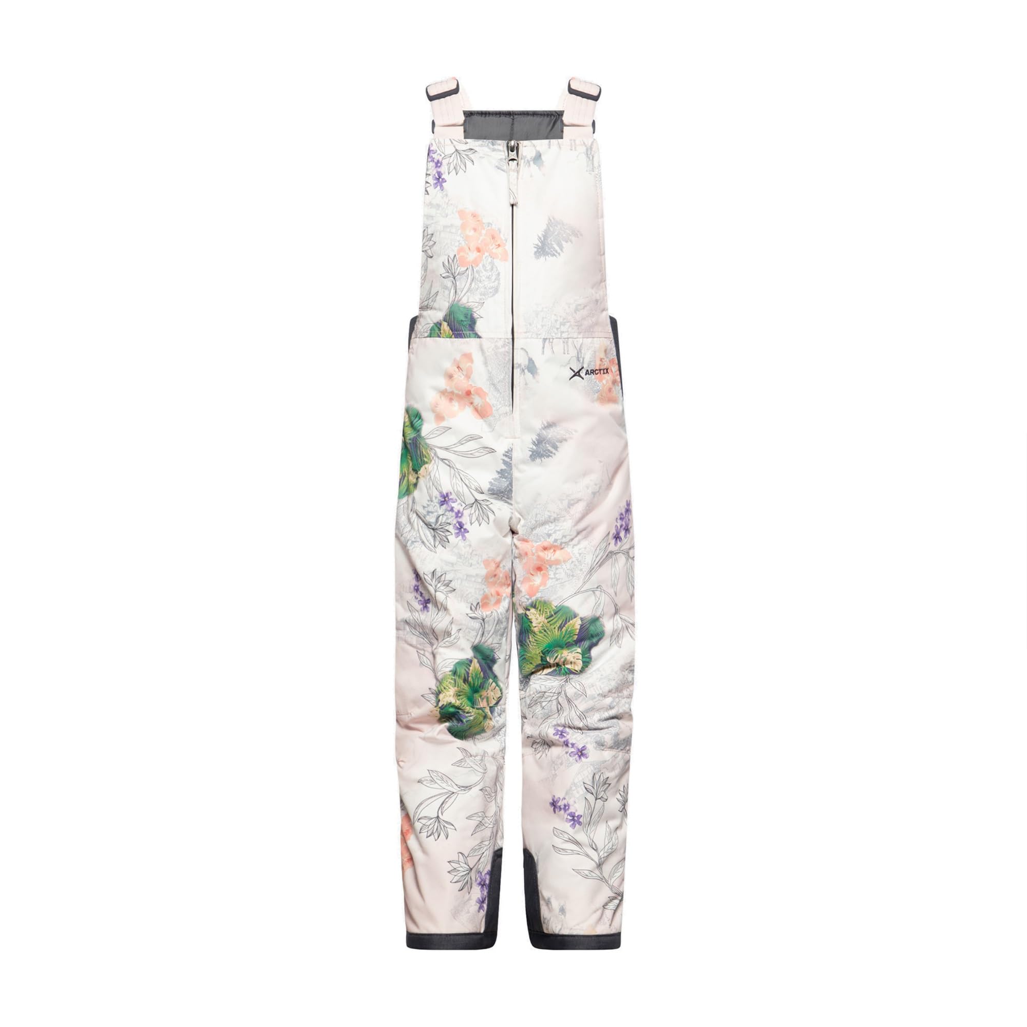 Arctix Infant/Toddler Chest High Snow Bib Overalls, Tropic Ski Print, 5T