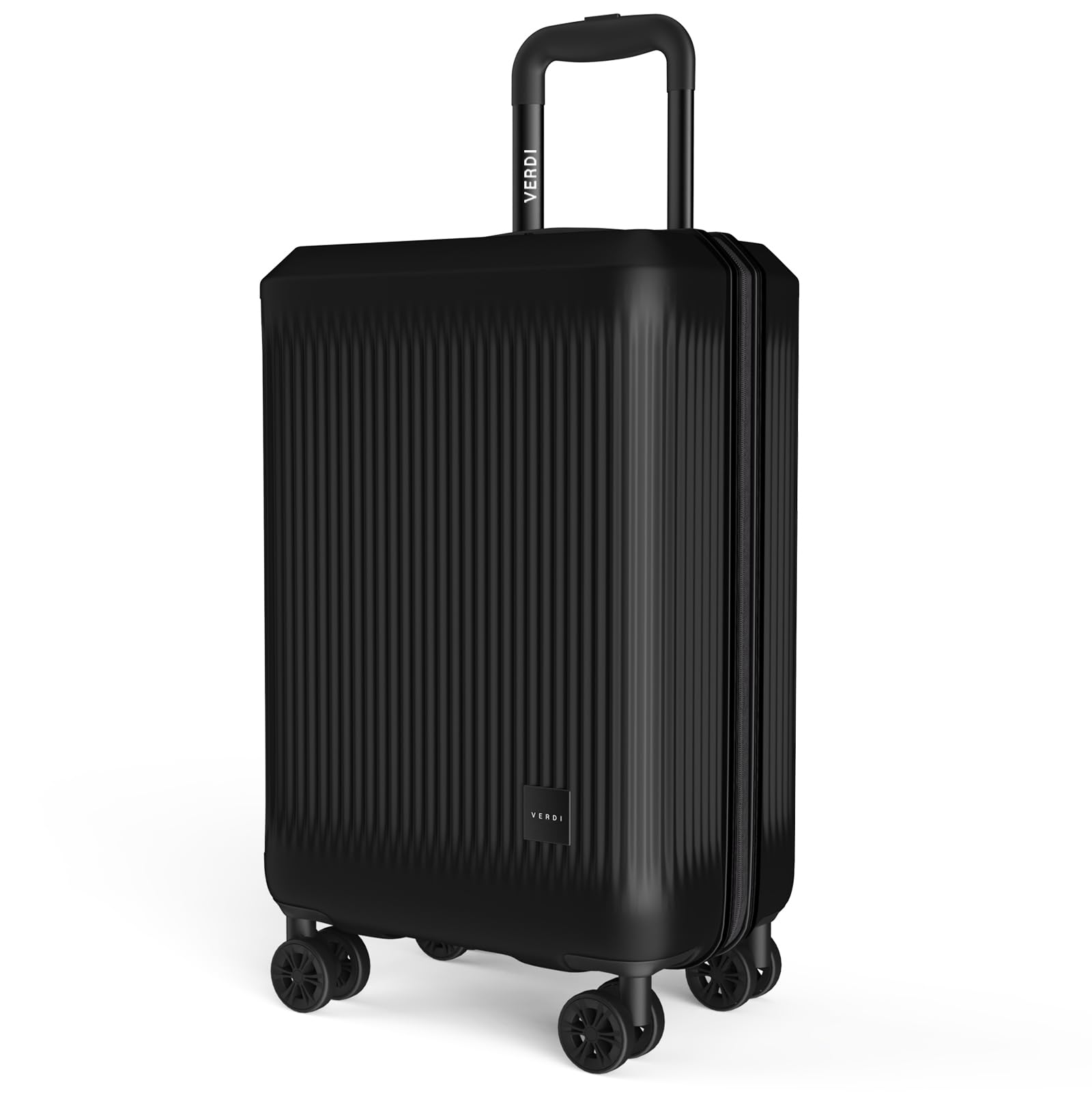 Verdi Hardside Carry On Luggage with Spinner Wheels, Lightweight Travel Suitcase
