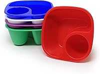 Vista 14 de Rolling Sands Cuencos reutilizables para aperitivos y inmersiones, 5 unidades, fabricados en Estados Unidos, aptos para lavavajillas y microondas