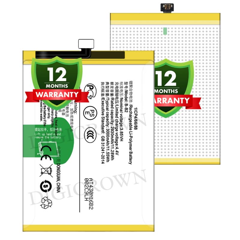 Image of Original B-B2 Battery Compatible for Vivo V5 Lite (Vivo 1609) - (3000mAh) - 1 Year Warranty