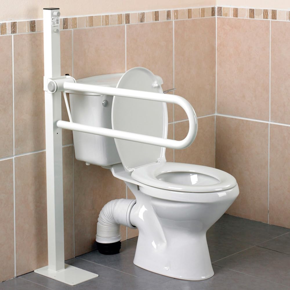 Ayudas dinamicas - Barra de baño abatible sobre mástil