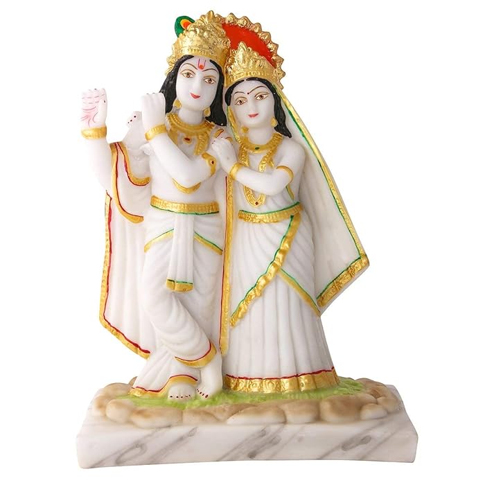 Buy Lord Radha Krishna Marble Idol Radha Krishan Statue God Bal Gopal