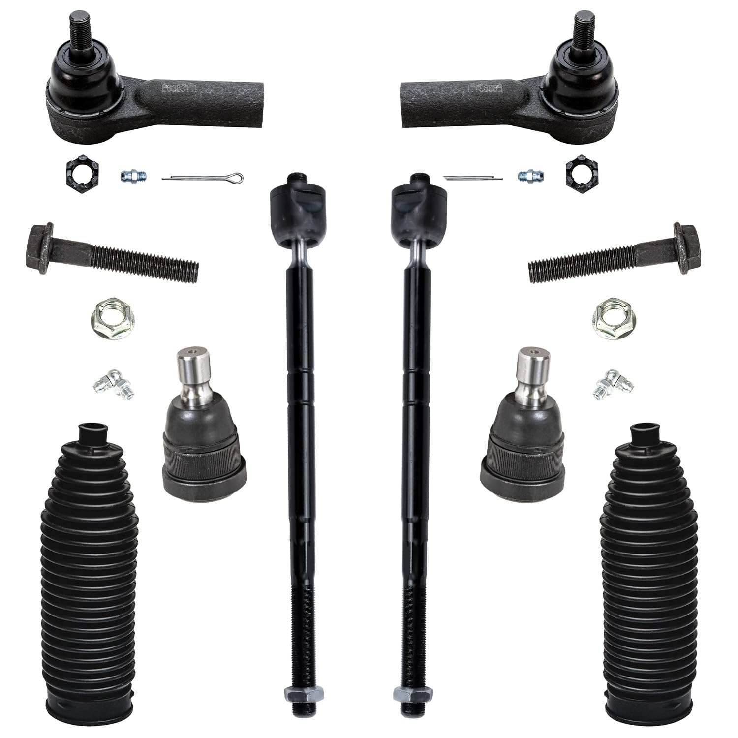 Amazon.com: Detroit Axle - Front Tie Rods Kit for 2005-2009 Ford