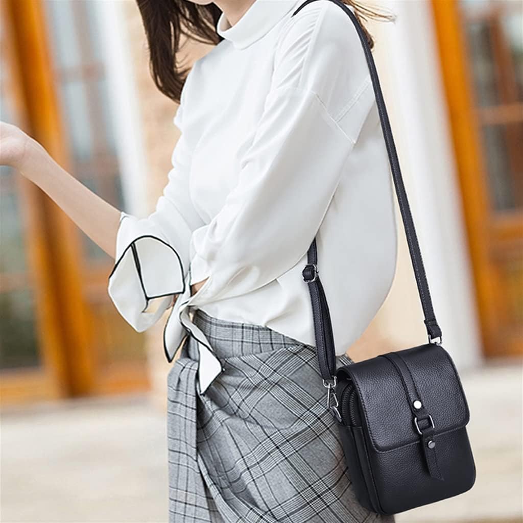 HBJWOV Messenger Mobile Phone Bag Women's Shoulder Small Leather