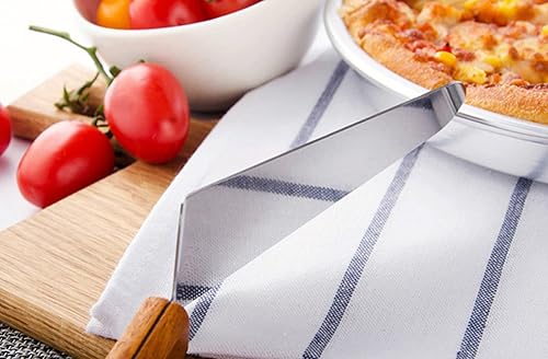 Miniatura 8 de Tosnail Paquete de 12 rebanadoras de acero inoxidable con mango de madera