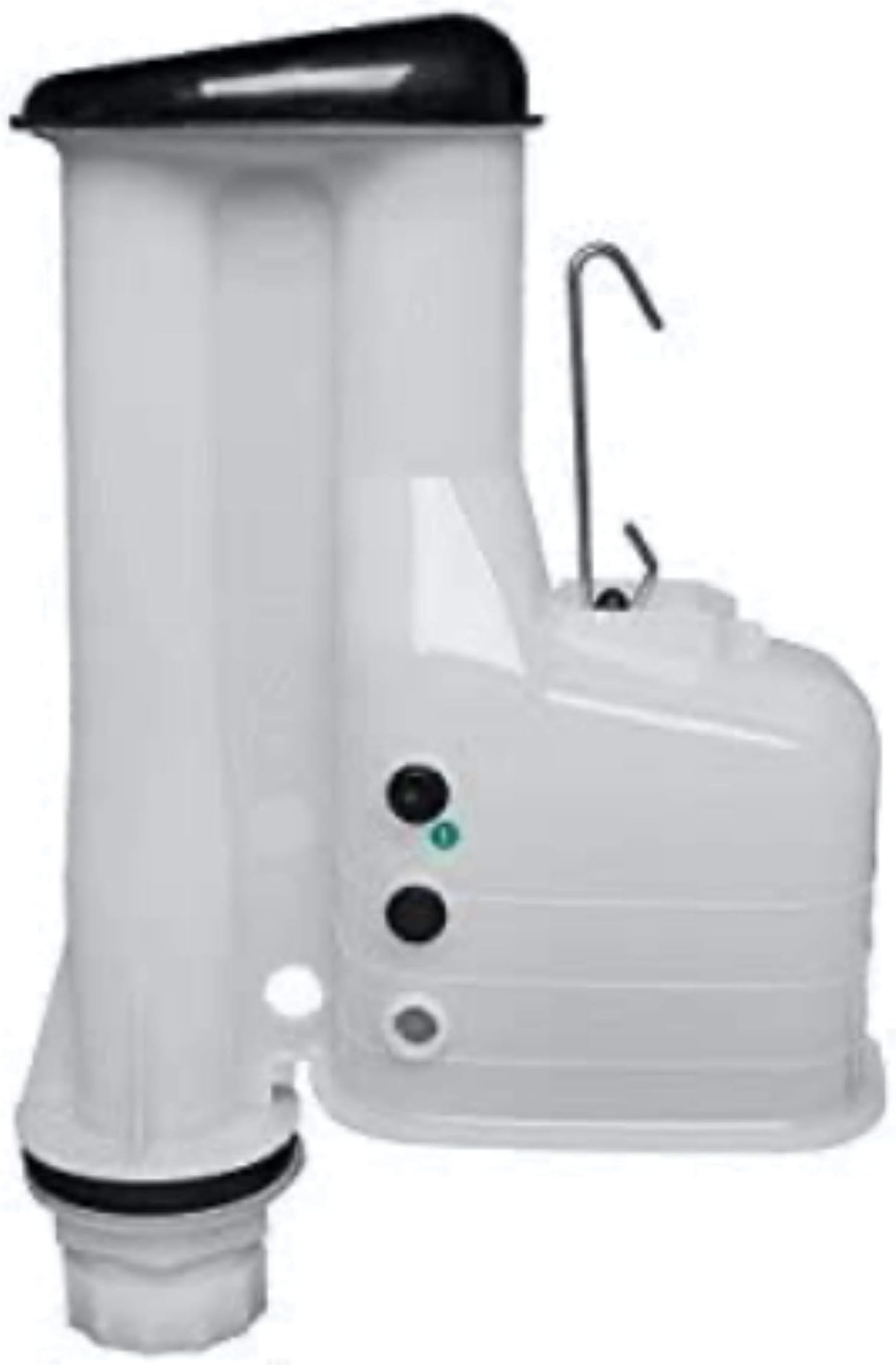 Compact Dual Flush Adjustable Toilet Syphon – Cistern Siphon with Adjustable Height & Flush, Universal 1.5" Base Bottom Outlet, WC Cistern Replacement, DIY Fit – WRAS, UPC, CE Approved