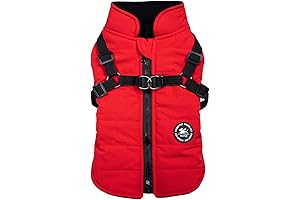 Norbi Dog Coat with Built-in Harness: A Warm and Secure Solution for Your Canine Companion
