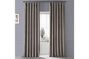 VPYC-SBO161209-108 Blackout Solid Thermal Insulated Half Price Drapes Velvet Curtains 50 X 108