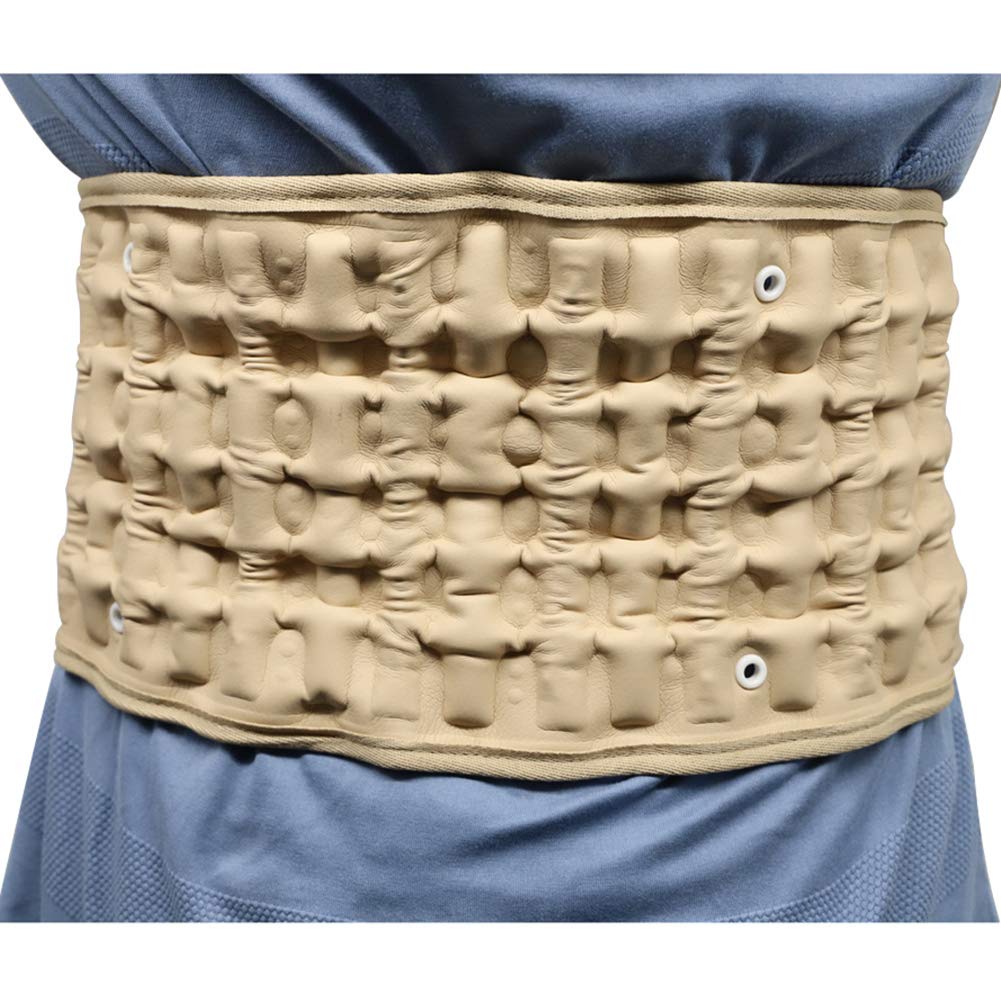 Newooh Ceinture lombaire de décompression pour le dos avec support lombaire, dispositif de traction pour femmes et hommes, taille unique pour tour de taille de 29 à 49 pouces