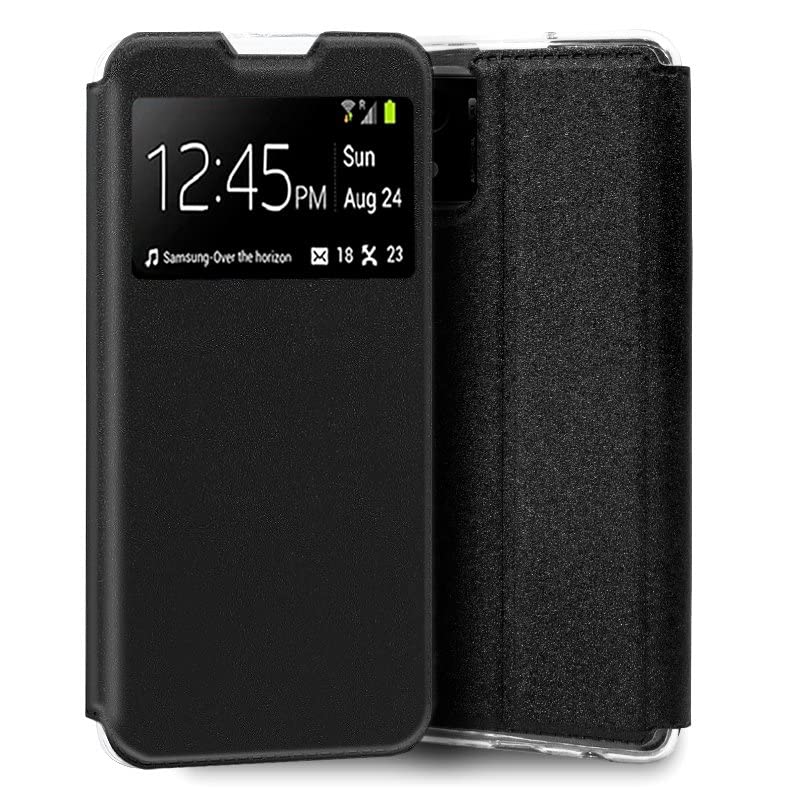 Funda Cool Flip Cover para Vivo Y01 Liso Negro