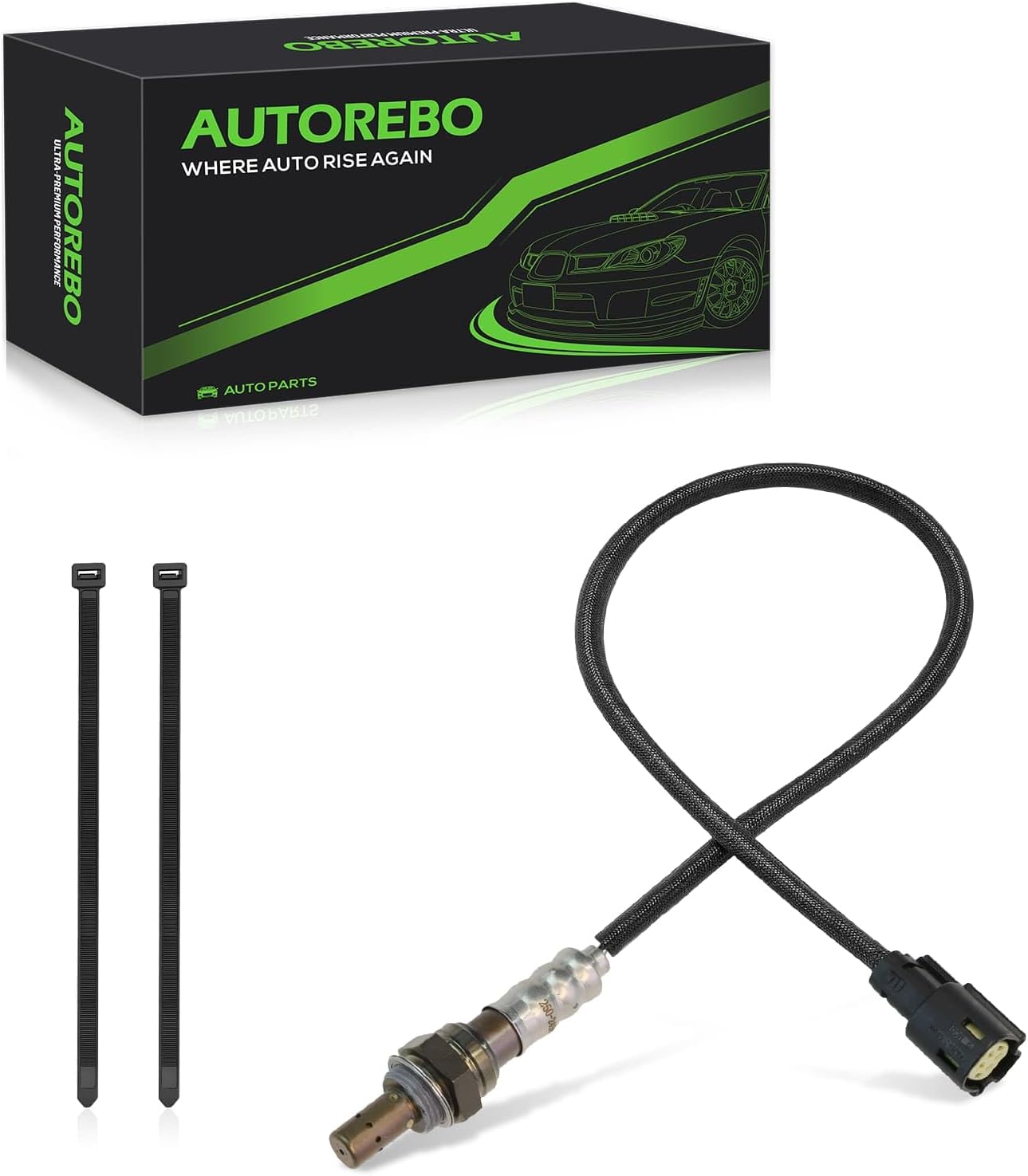 O2 Oxygen Sensor Downstream Compatible with Ford Mazda Lincoln Mercury-Explorer Flex Fusion Edge Transit-150 250 350 Taurus CX-9 MKS MKZ MKX Milan # 250-24983 234-4489 2344489 BE5Z9G444D BH6Z9G444A