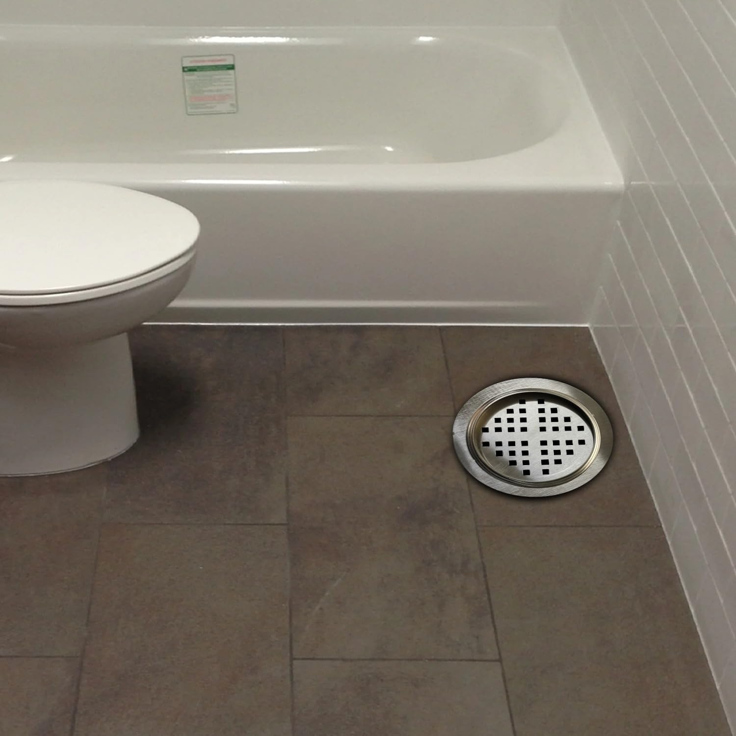 JDM Ceramic Fire Round Flat Cut Floor Drain | 304-Grade Stainless Steel Drain Jali | 6 x 6 inches | Floor Drainer with Cockroach Trap/Jali, Filter Stopper Drainer Jali for Bathroom, Kitchen Home (B0DCVNLCMM) Amazon Price History, Amazon Price Tracker