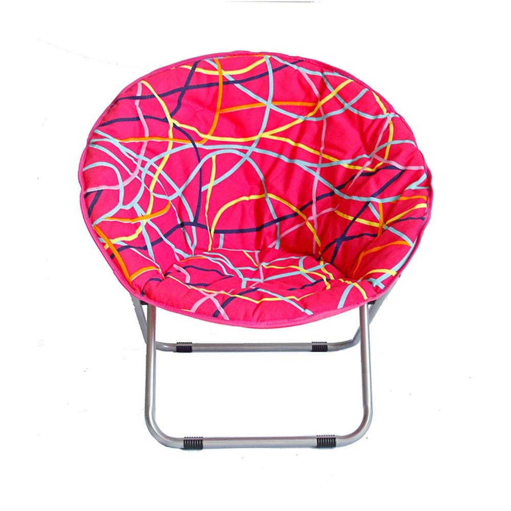 складное круглое кресло с подушкой