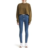 Levi's 720 High Rise Super Skinny Jeans, Indaco Medio Stonewash