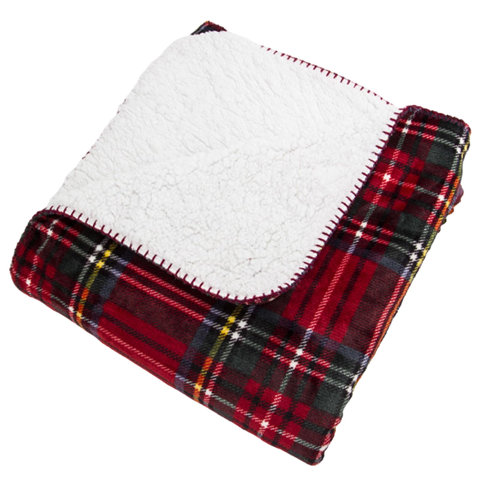 HDOYTXXM Plaided Fleece Throw Blanket for Couch Sofa Soft Checkered Flannel Christmas Decorative Autumn Winter Warm Throw Blankets for Women