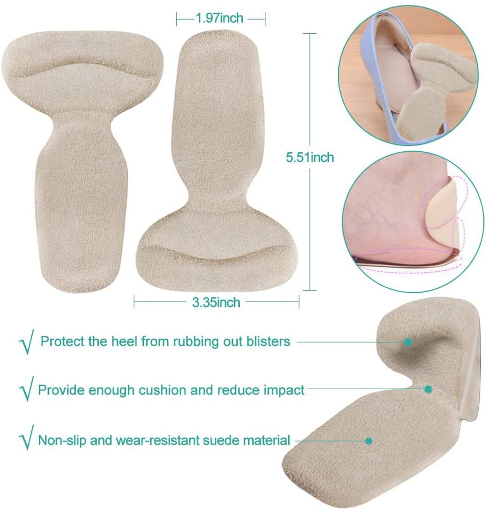 Bringsine Inserti per scarpe con tacco alto, 3 paia