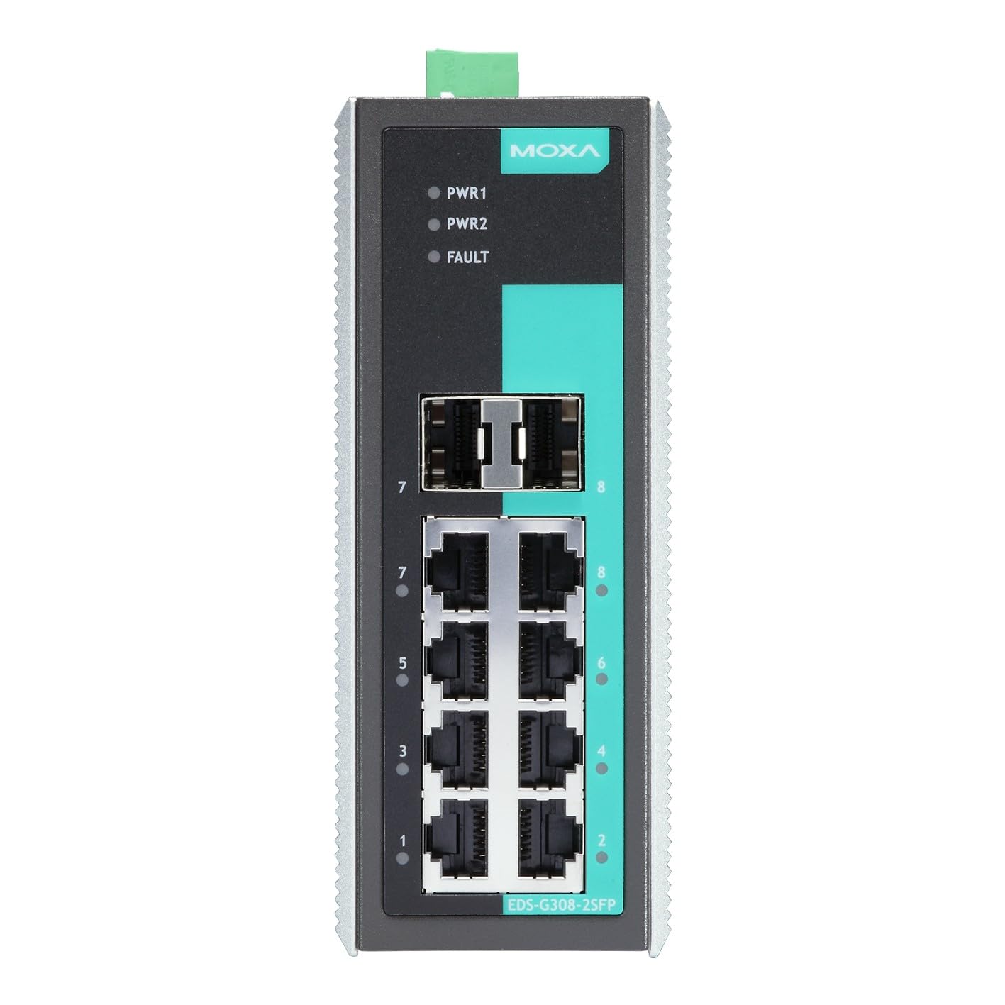 Amazon.co.jp: MOXA EDS-G308-2SFP-T 8ポートアンマネージドフル