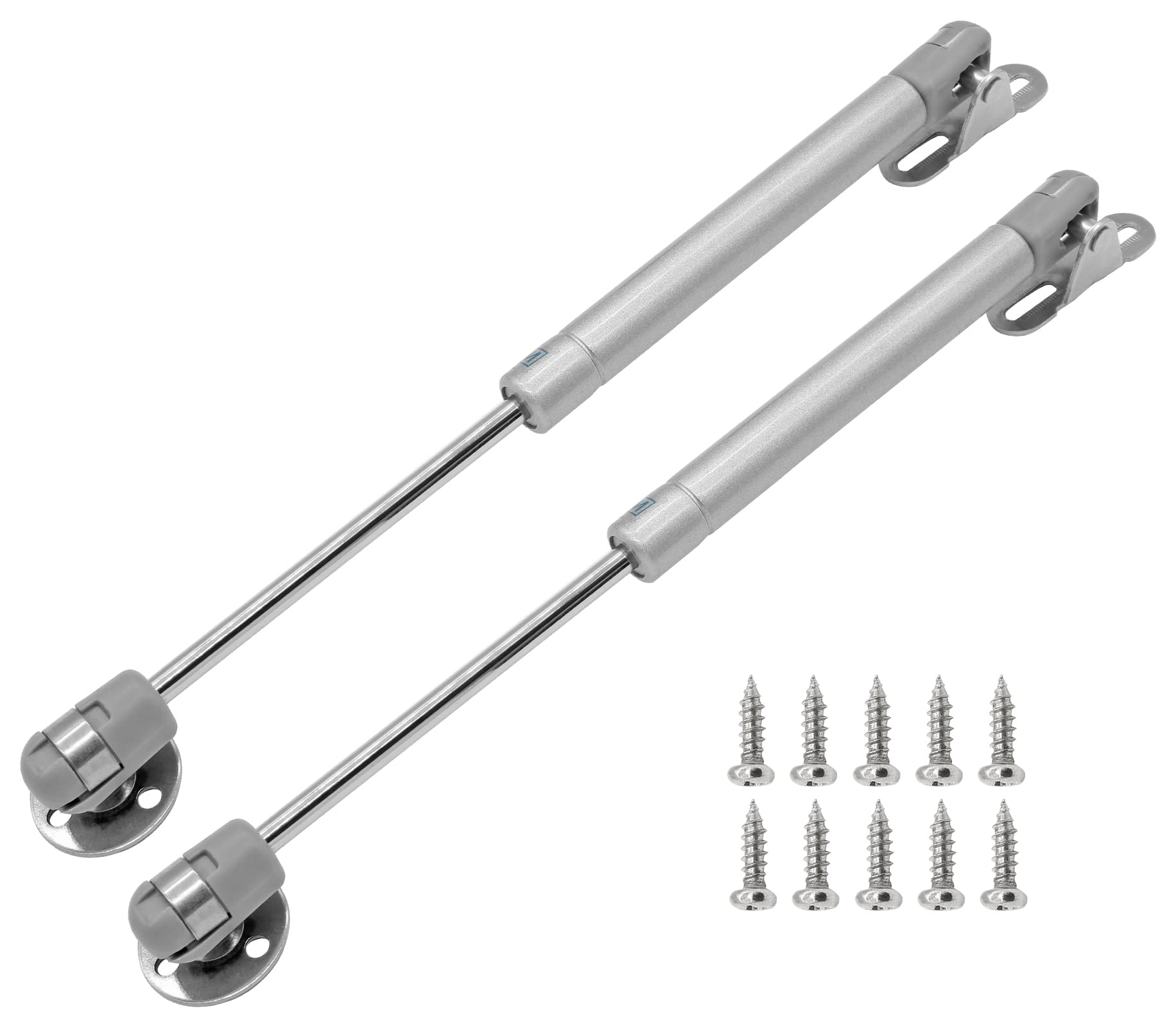 Moicstiy 2 Pack 10 Inch Gas Struts Spring Shocks, 40N/9lb Gas Props Lift Support Cabinet Hinge for RV Camper Bed Cupboard