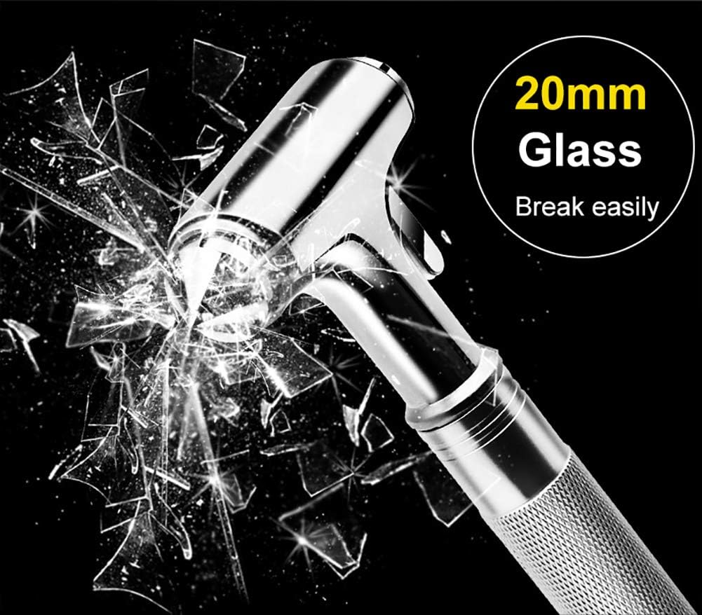 QHCP 1Pcs Automotive Safety Hammer Multi-Function Rescue Hammer Metal Emergency Fire Escape Hammer Car Glass Hammer Car Window Breaker: Automotive
