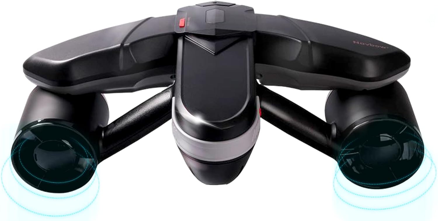 Navbow Plus Smart Underwater Scooter with depth indicator, temperature sensor, compass, camera support, waterproof 40 m for diving and snorkeling and adventures at sea 2