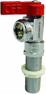 Mueller 102-209 Quarter Turn Washing Machine Valve, 3/4