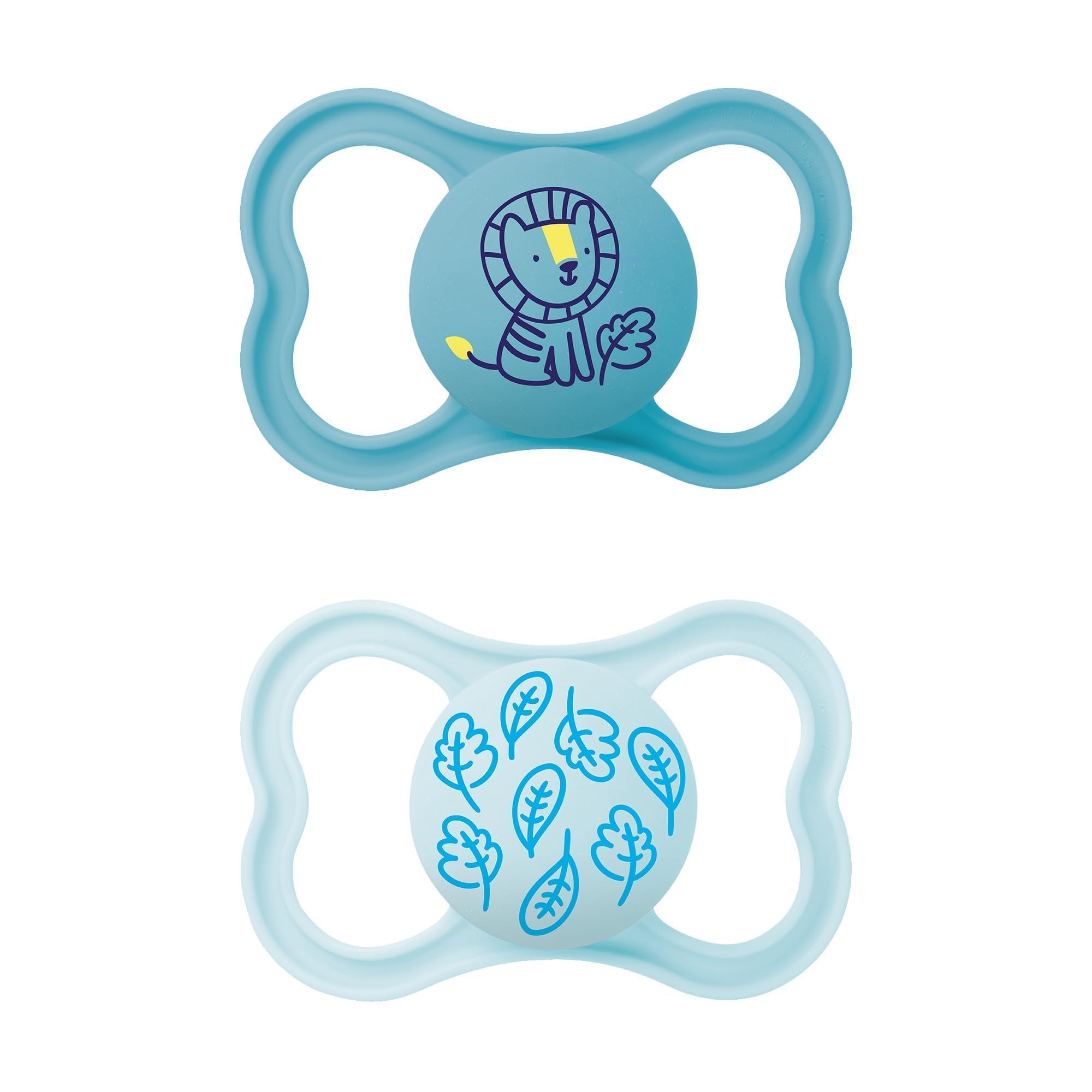 Mam S286 Supreme Silicone Pacifiers 16+ Blue (Pack of 2)