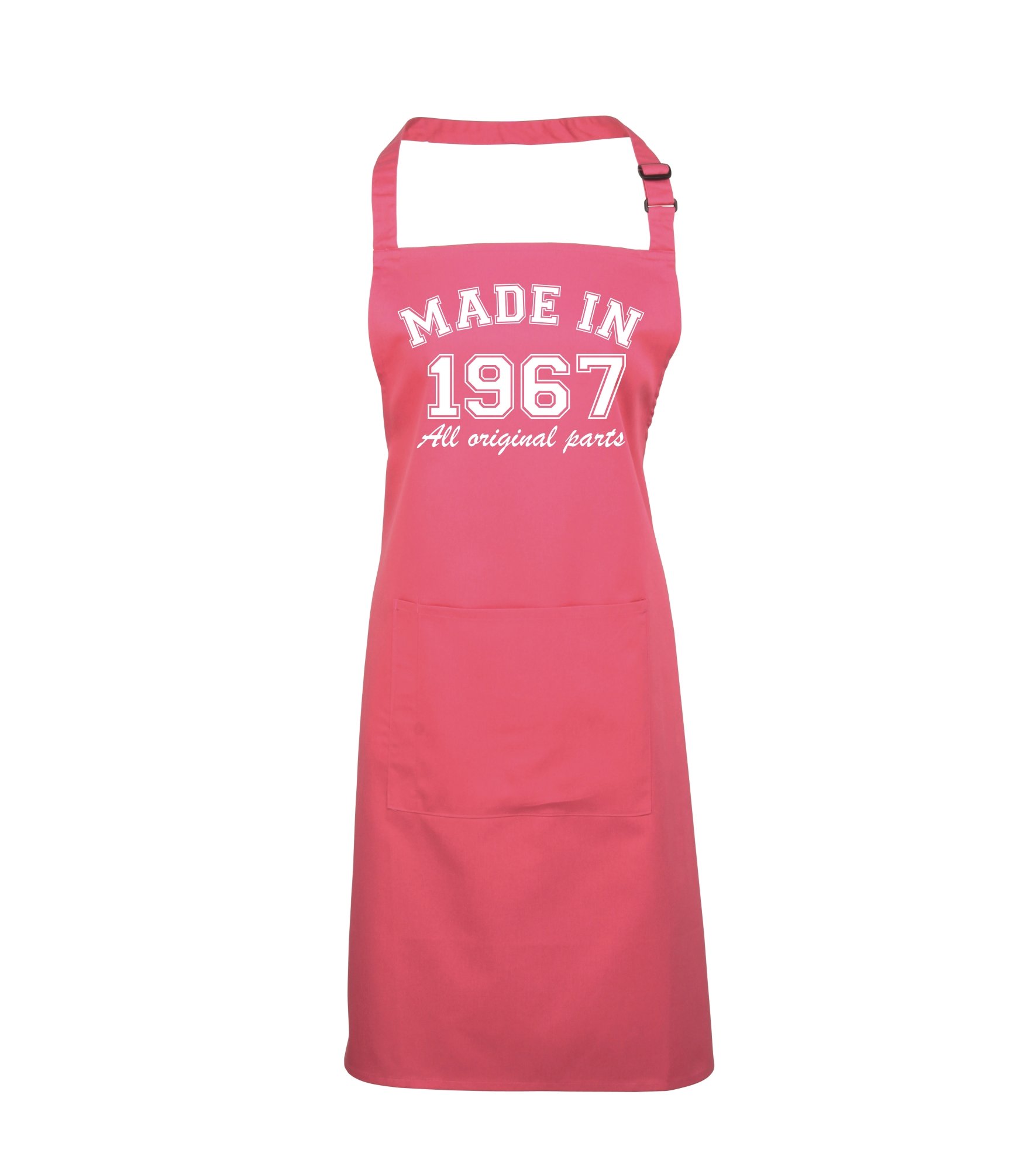 Edward Sinclair Made in 1967' Fuchsia Apron
