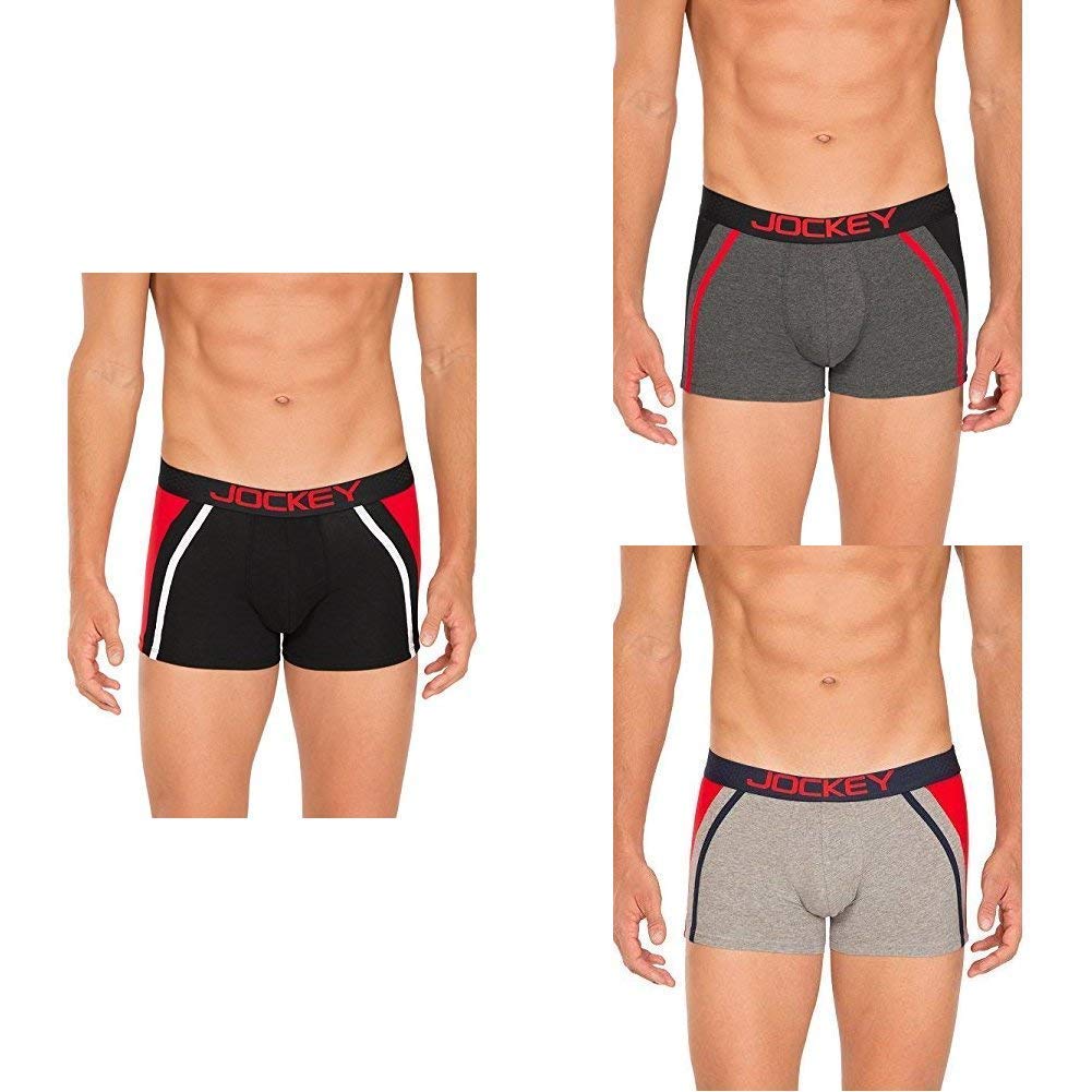 jockey Men's Cotton Trunks (Pack of 3) (8901326067871_Color May Vary_Large)<br>-picture-34