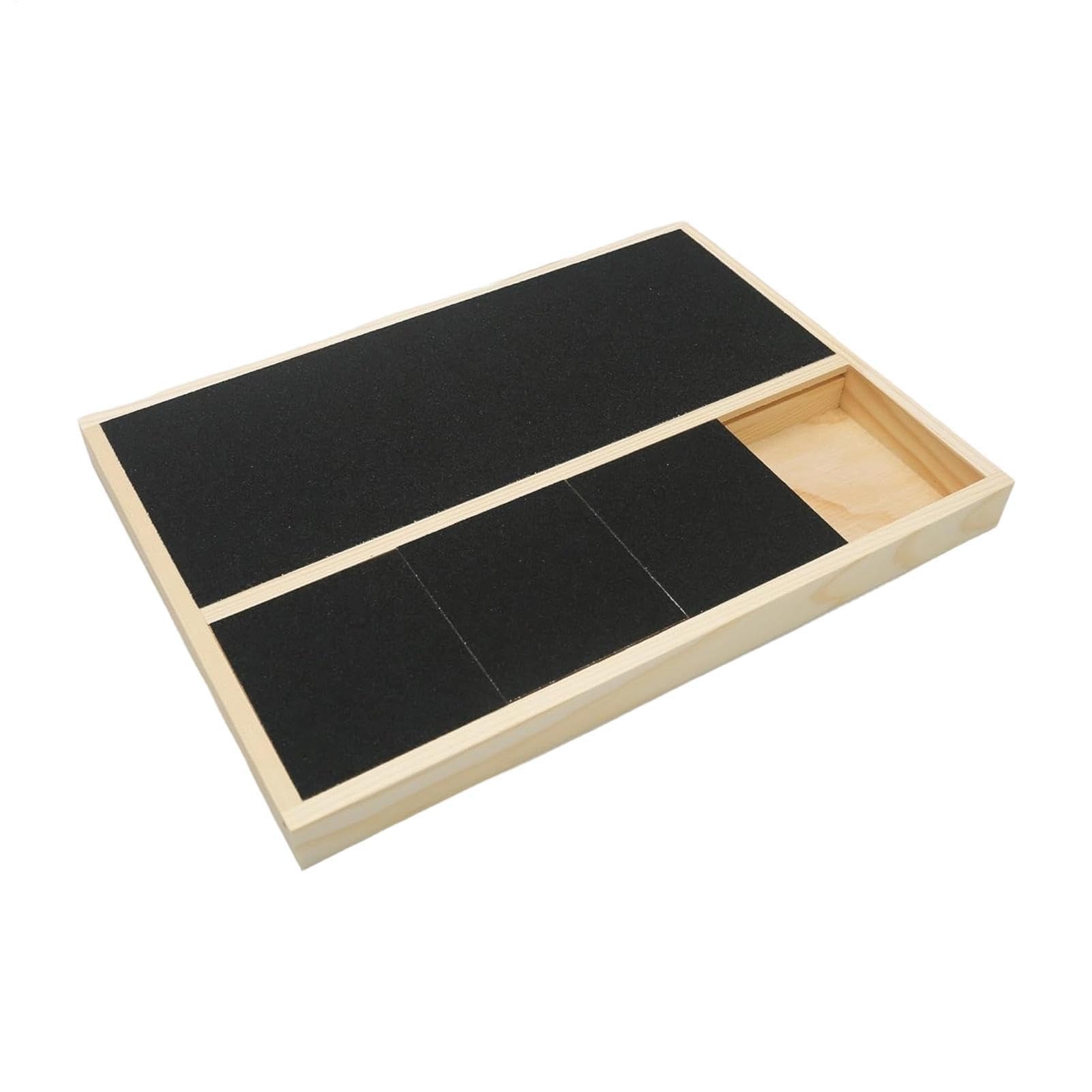 Planche à griffer pour chien Bloc de ponçage interactif avec compartiment à