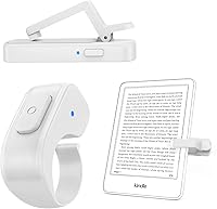 Vista 13 de [Compatible con Fundas] Anillo Girador de Página con Control Remoto para Kindle Paperwhite Oasis Scribe Kobo eReaders, Controles Remotos de Cámara