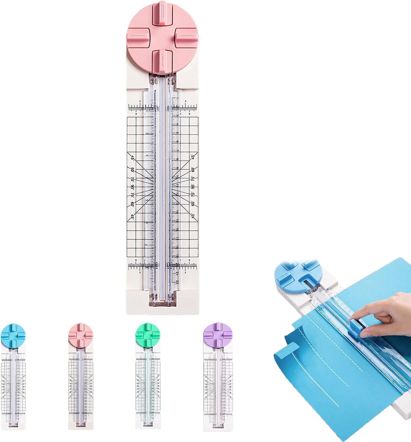 4 Tagliacarte A Forma Di Nuvola - Mini Taglierini Sicuri Per Carta E Buste - Foto 10