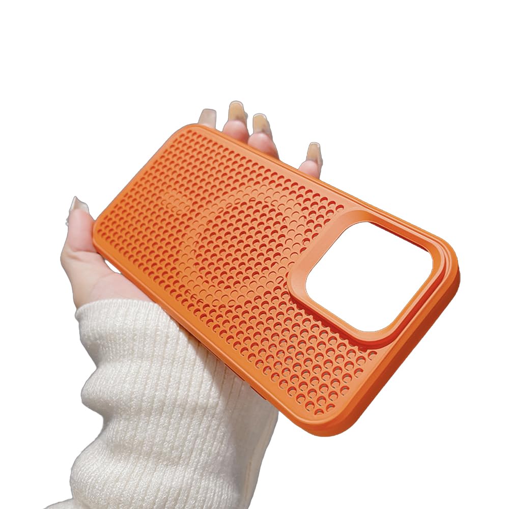 Zkacase Designed for iPhone Case,Luxury Honeycomb Heat Dissipation with Camera Lens Protection Shockproof Protective Cover Phone Case (iPhone 12 Pro,