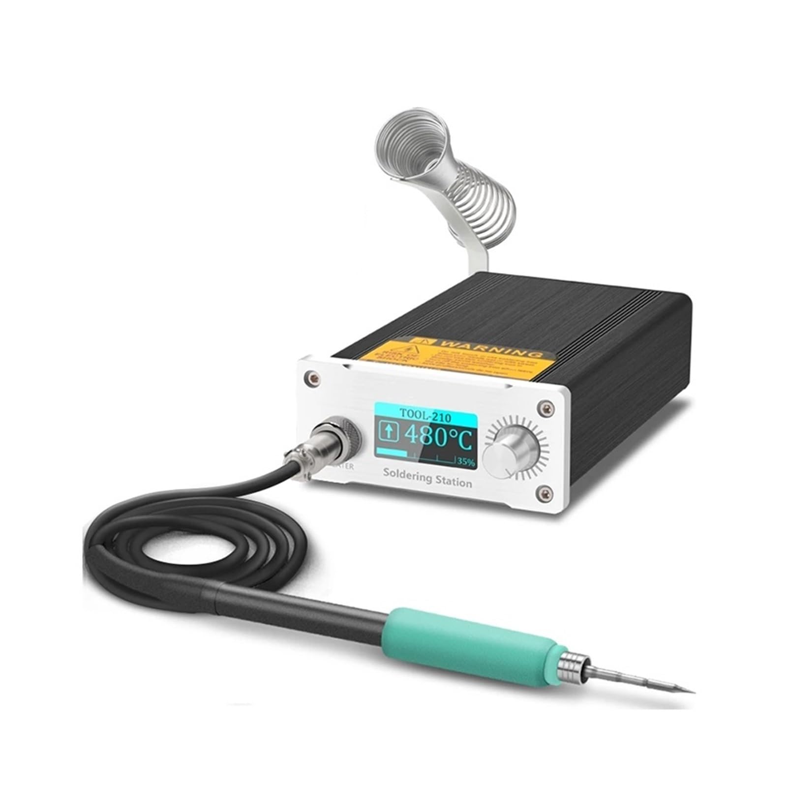 Equipo De EstacióN De Soldadura Digital, Estación De Soldadura T210, Ajuste Digital OLED, Apagado Automático, 1s-1,5s, Calentamiento Rápido, JBC 210, Herramientas De Soldadura De Reparación Microelect