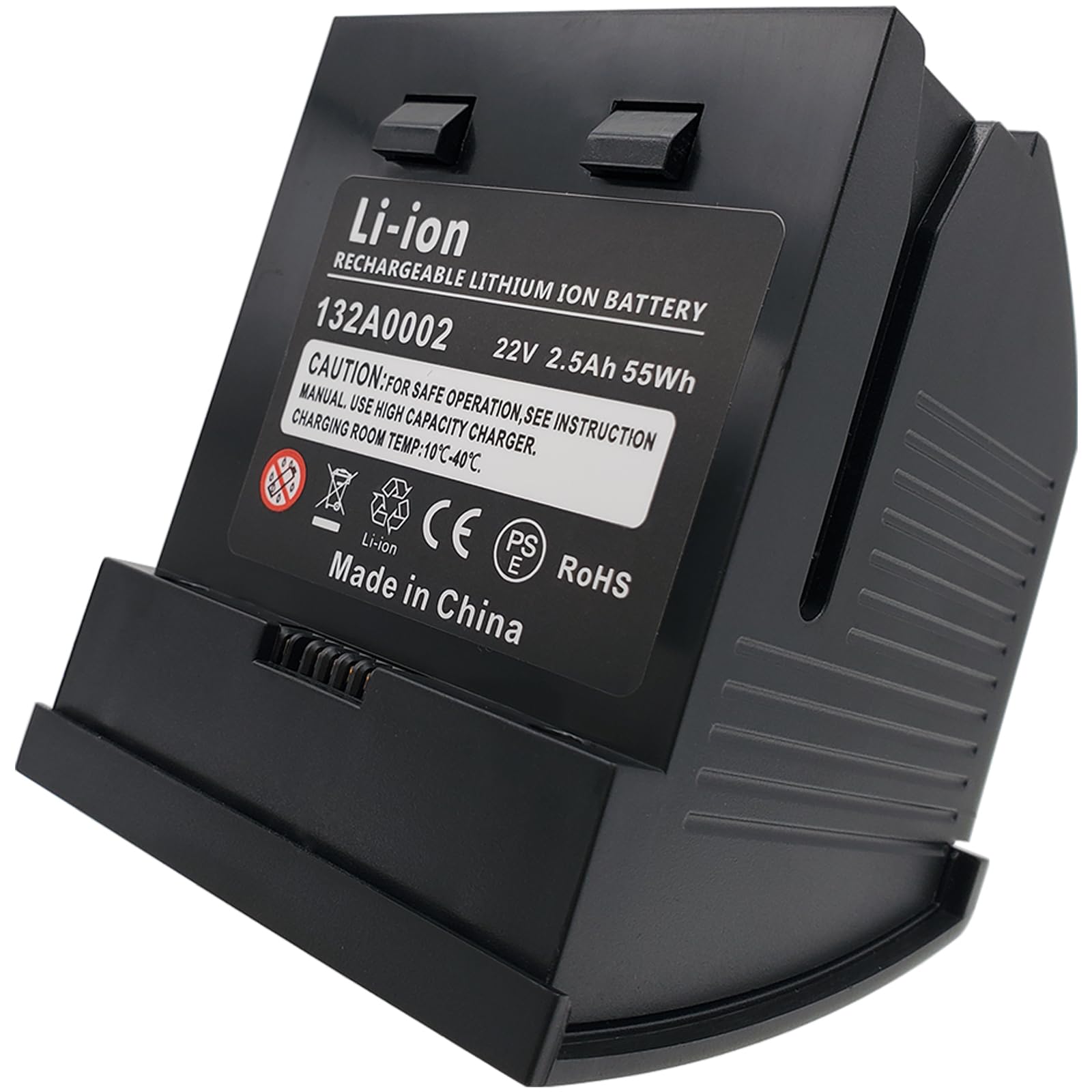 掃除機 2000mAh リチウムイオンバッテリー。Bissell 132A0002 103A105 AR27 AR29 AR30 A