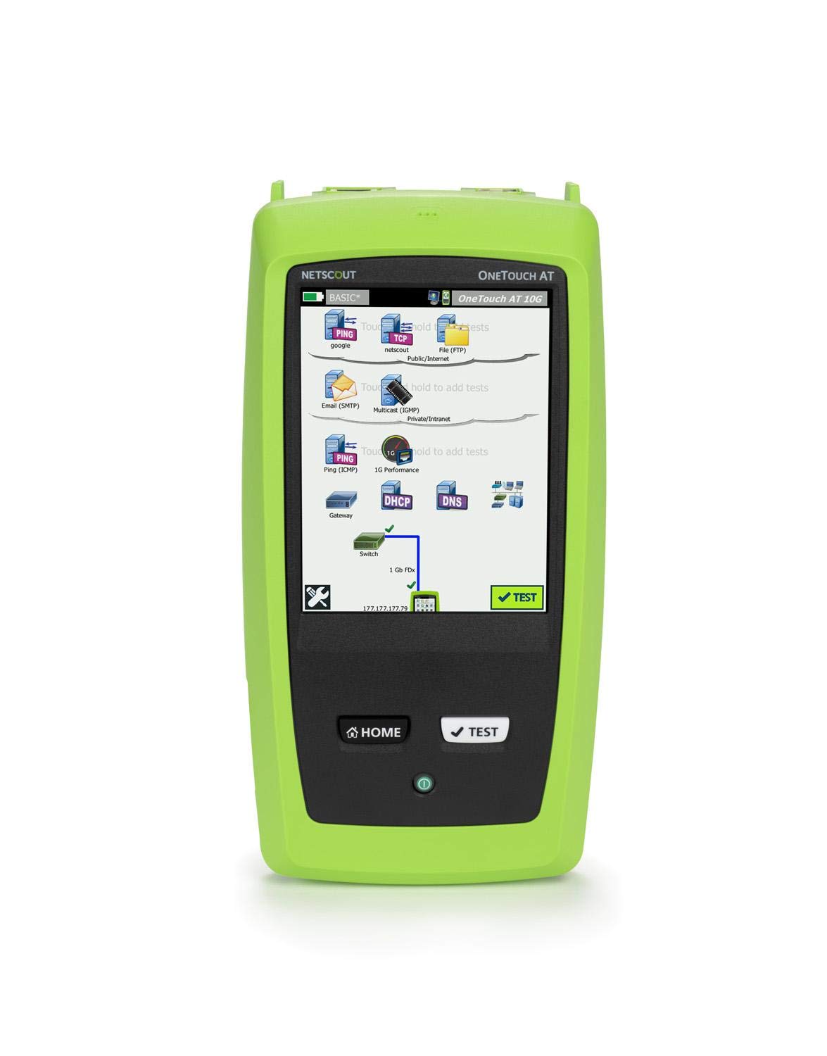 NetscoutOnetouch At 10G Ethernet Tester