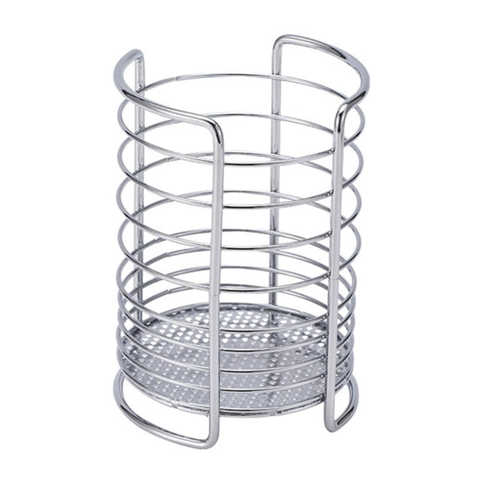YUSUZH Utensil Holders Kitchen Cutlery Holder Drainer for Spoon Knife Fork