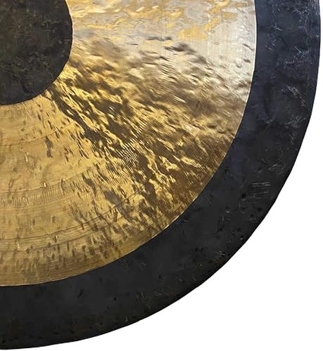 Miniatura 2 de The Gong Shop Chau Gong de 6 pulgadas, incluye mazo Gong y cuerda para colgar, auténtico chau gong chino, lavado brillante, tono enfocado,