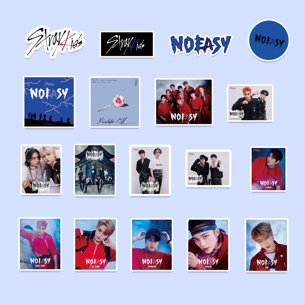 Buy Kpop Stray Kids Stickers Photocards 95Pcs Vinyl Waterproof Sticker and 108Pcs Album Photo
