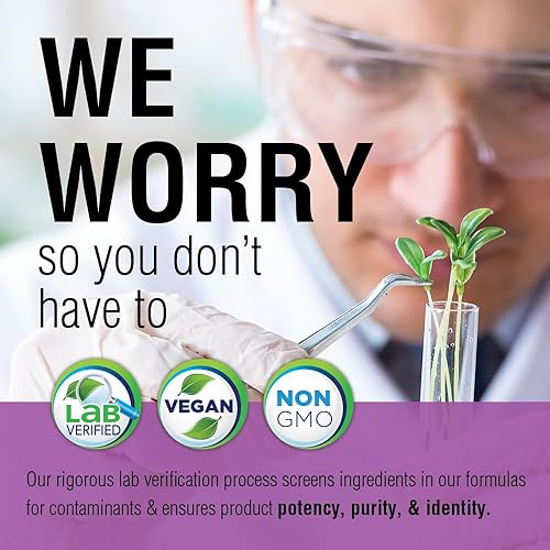 Miniatura 6 de SOLARAY Extracto de semilla de guaraná 300 mg | 44 mg de cafeína | Energía saludable, enfoque, memoria y apoyo al metabolismo | 60 VegCaps