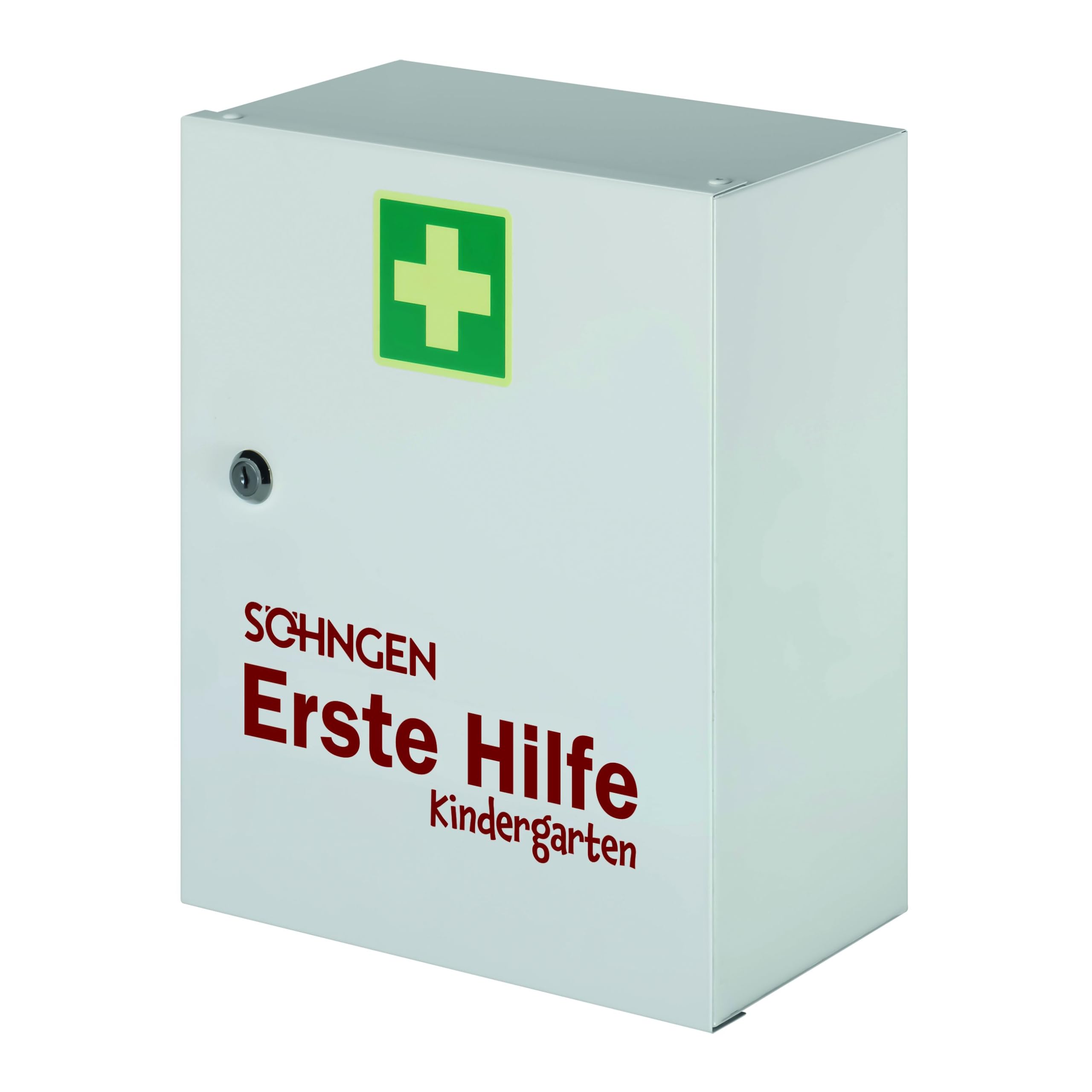 Söhngen Erste-Hilfe-Verbandschrank KINDERGARTEN (Erste-Hilfe-Set mit Verbandsmaterial für Kinder bis 6 Jahren) 0550002