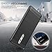 Nokia 8 Case, MoKo Flexible TPU Bumper Slim Fit Case Carbon Fiber Design Lightweight Shockproof Back Cover for Nokia 8 (2017) ONLY, Black