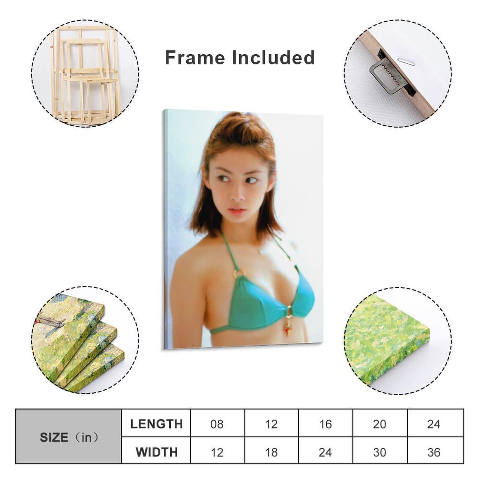 Amazon.co.jp: 伊東美咲セクシービキニ写真ポスター オフィス ベッド
